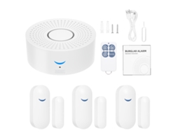 Sistema de Alarme WiFi com Sensor de Porta/Ventana e Botão de Emergência