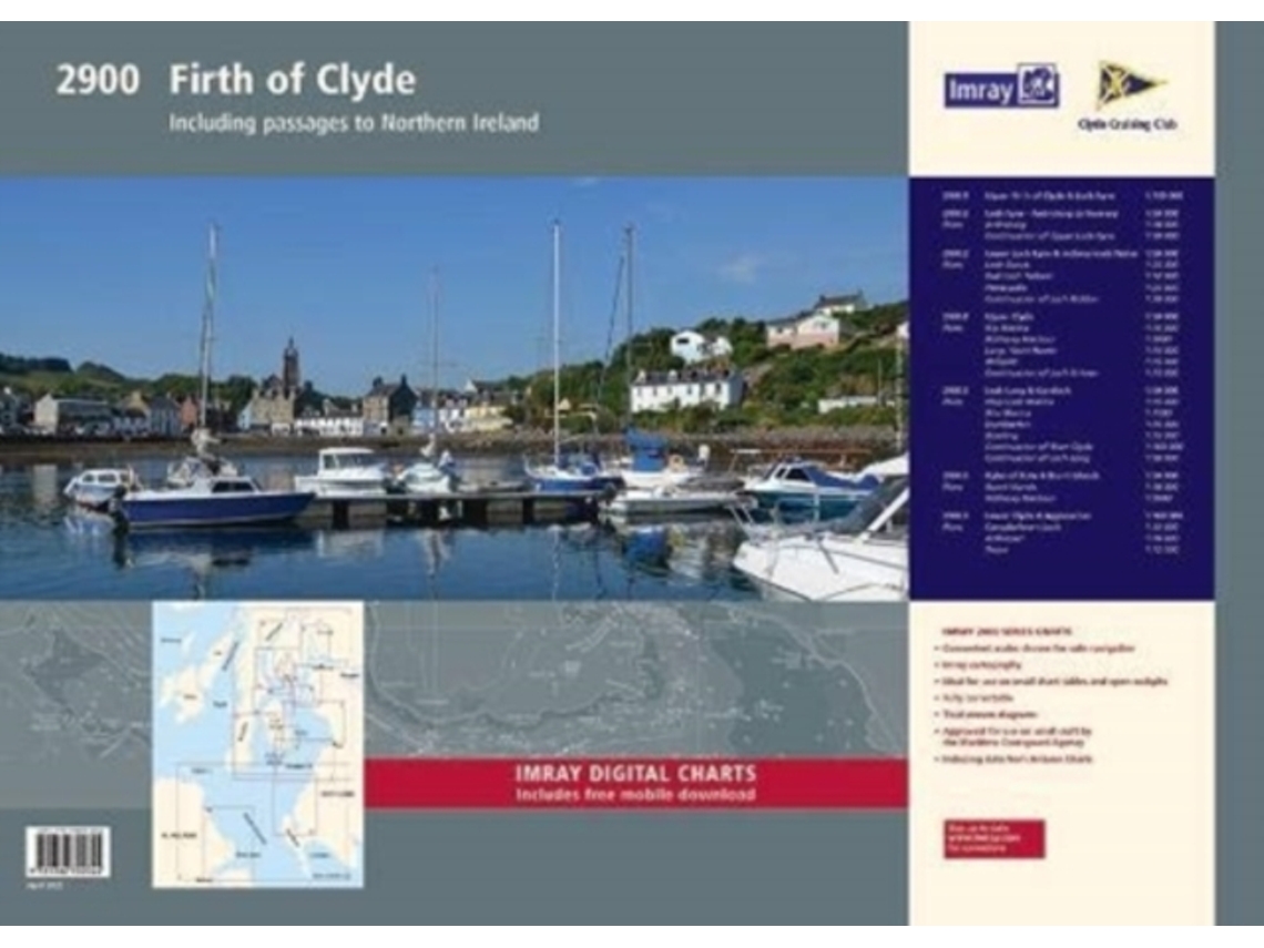 Livro Imray Chart Pack 2900 Firth Of Clyde Chart Pack De Imray (inglês)