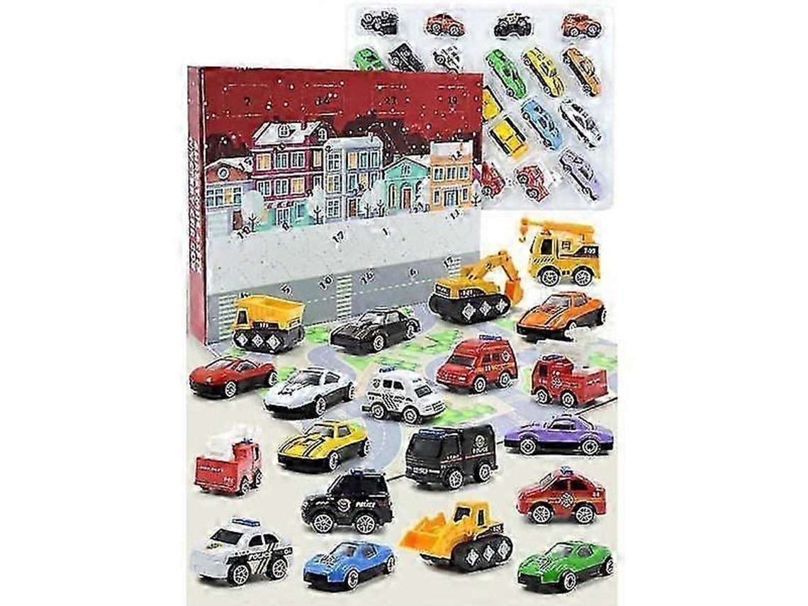 Calendário Do Advento Com Carros De Brinquedo
