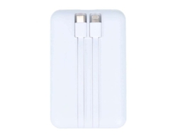 Powerbank Mini Branco para 10.000 Mah LA CASA DE LAS CARCASAS