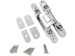 Dobradiça Invisível, Dobradiças Ocultas Para Portas, Ajustáveis, Com Fechamento Suave, Suporta Até 120kg, Para Portas De