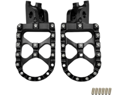 Apoios para os Pés de Motocicleta Usinados em Cnc Pedais Apoio Compatíveis Material: Fabricados Alumínio