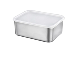Recipiente De Armazenamento De Alimentos Aço Inoxidável 304 600ml