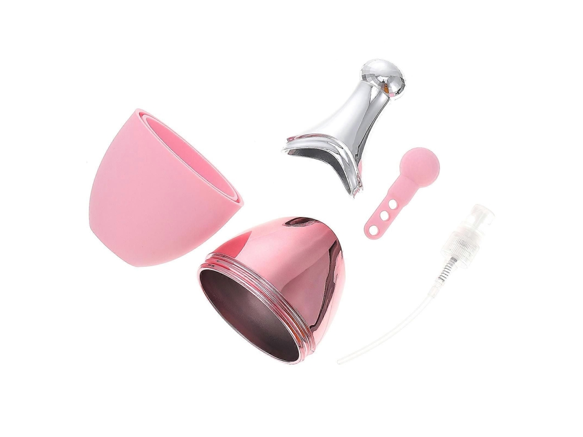 Massageador Facial Reutilizável com 3 Moldes para Pele Rosa GOKOCO