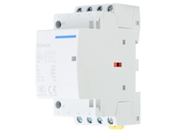 Contacto Ac Doméstico 4p 20a 2no 2nc Montagem Rail Din 24v