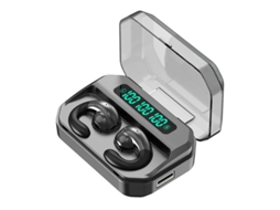 Auscultadores Bluetooth TRUMSEN A99 In Ear Preto