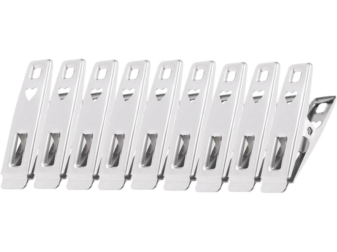 Cabideiro De Aço Inoxidável Para Pendurar Colchas E Roupas, Resistente Ao Vento, Compacto E Durável, Ideal Para Quarto