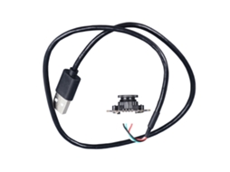 Módulo Câmera 2mp 72 Graus Sem Distorção Foco Manual Usb com Microfone Analógico para Notebook