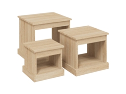 Coffee Table, Coffee Tables Vidaxl Marrom Madeira Processada (n/a)