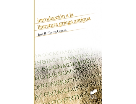 Livro Introducción A La Literatura Griega Antigua de José B. Torres Guerra (Espanhol)