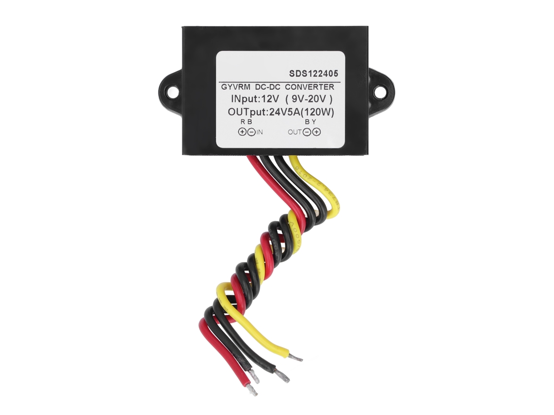 Módulo Boost Dc dc conversor 12v para 24v 5a 120w S/MARCA