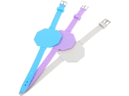 Pulseira De Rappel Bloc-notes Effaçable Et Inscriptible À Claquer En Silicone Réutilisable 3pcs Mémo Pour
