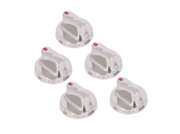 Tamper Guard Em Aço Inox Laxiscreed Para Botões De Fogão, Controle E Ajuste Seguro