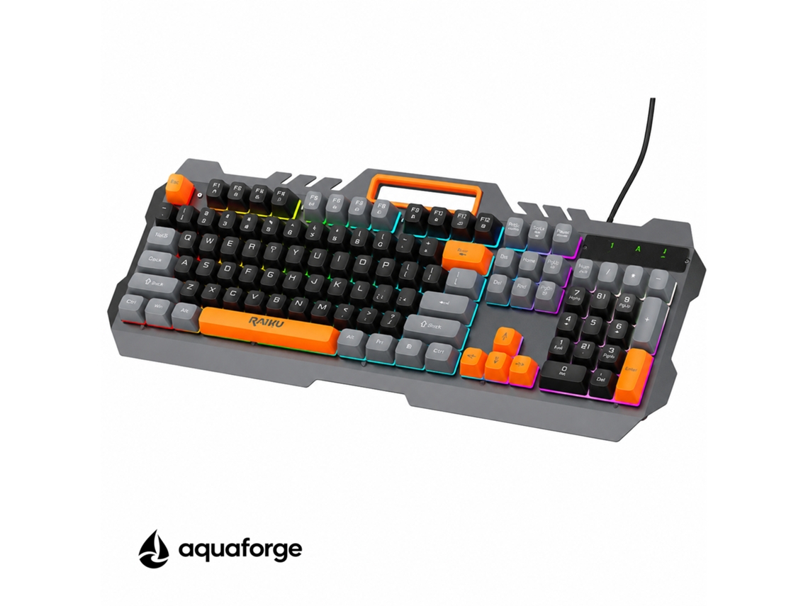 Teclado Usb Com Fio Preto, Para Jogos