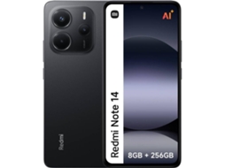 Smartphone XIAOMI Redmi Note 14 (Outlet Grade A - 6,67'' - 8 GB - 256 GB - Preto)