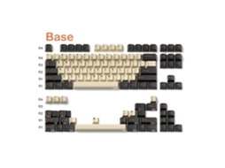Conjunto De Teclas Hhkb Carbon Pbt Com Sublimação De Tinta Dupla, Oem, Altura, Retroiluminação, Para Teclado Mecânico Profissional Slowmoose