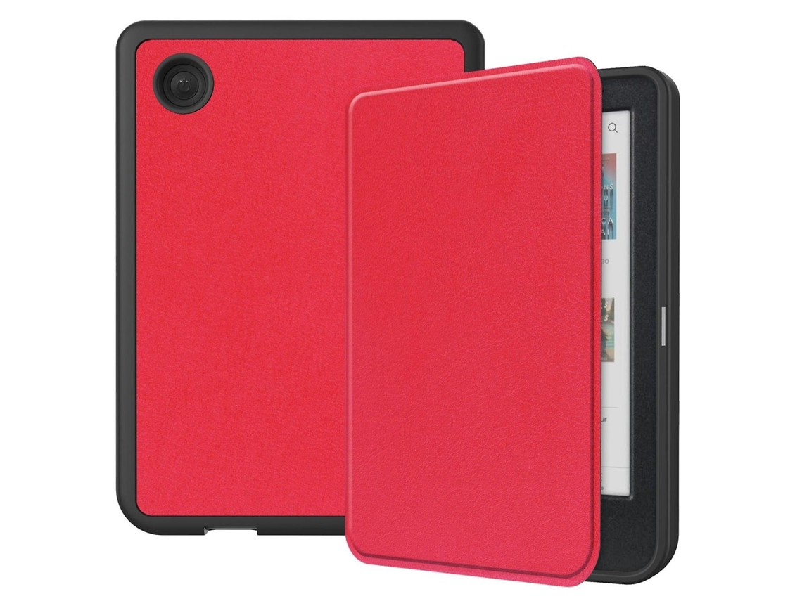 Lurelia Capa Para Kobo Clara Color / Bwhk Em Tpu E Couro Pu