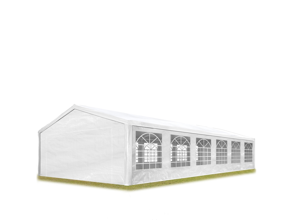 Tenda Para Festas 6x12 M, Pe 350, Branco Toolport