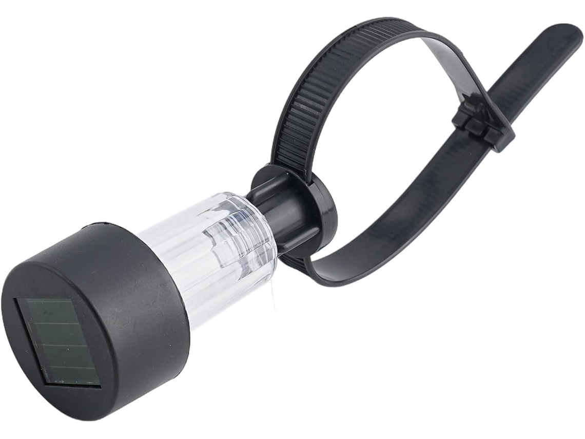 Luzes Solares Piscinas Acima Decoração Noturna Led Prova Acendimento Desligamento Automático Moldura Quente Quintal GOKOCO