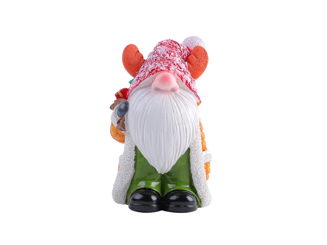 Laxiscreed Estátua De Gnomo Decorativo Para Casa E Escritório, Figura De Anão Masculino