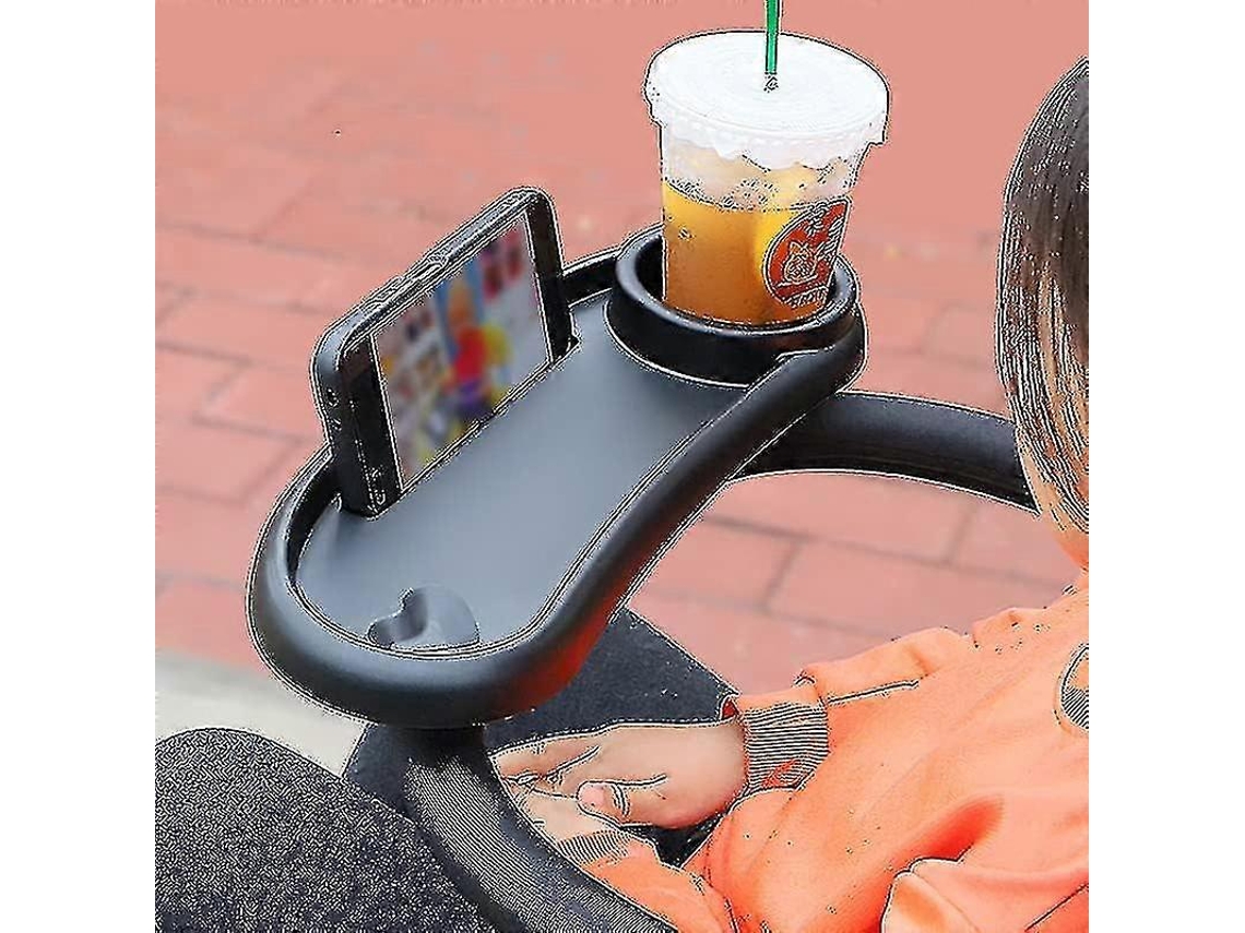 Bandeja Snack Para Carrinho 3 Em 1 Com Porta-copos E Celular, Acessório Universal Para Bebê