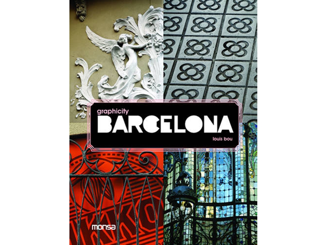Livro Barcelona graphicity de Louis Bou (Inglês)