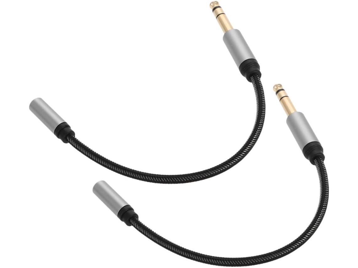 Cabo Extensor De Áudio Para Fone De Ouvido E Telefone Com Revestimento Trançado. Gokoco (2 Unidades)