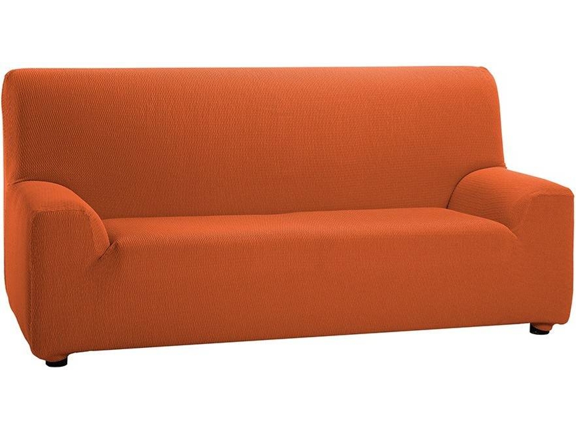 Capa de Sofá TODOPARAMICASA Túnez Laranja (3 Lugares - 240 cm)