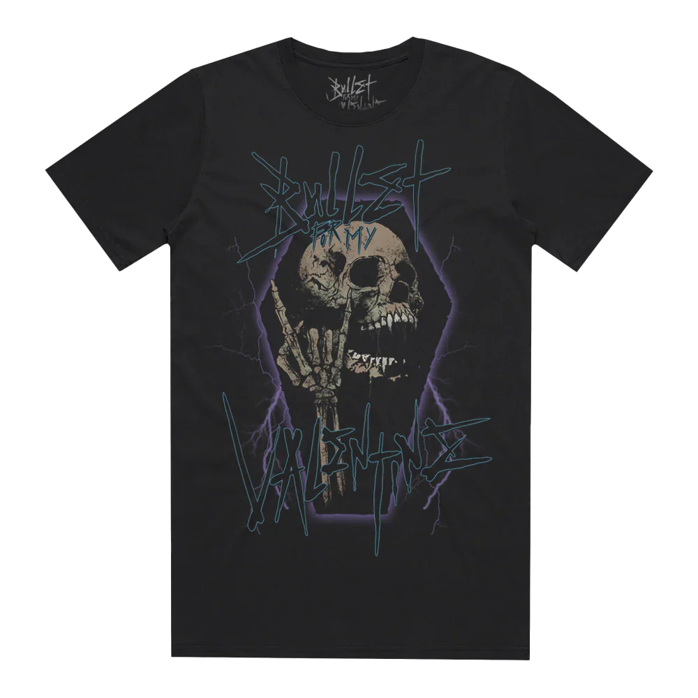 Bullet For My Valentine Thrash Scull T-shirt Unisex Rockinstone Size:m