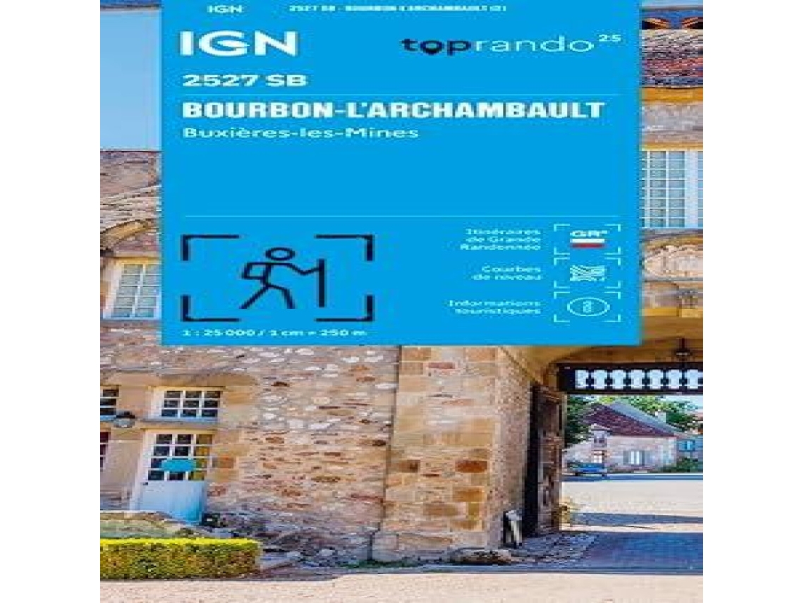 Livro Bourbon-lArchambault / Buxieres-les-Mines de Institut Geographique National (Francês)