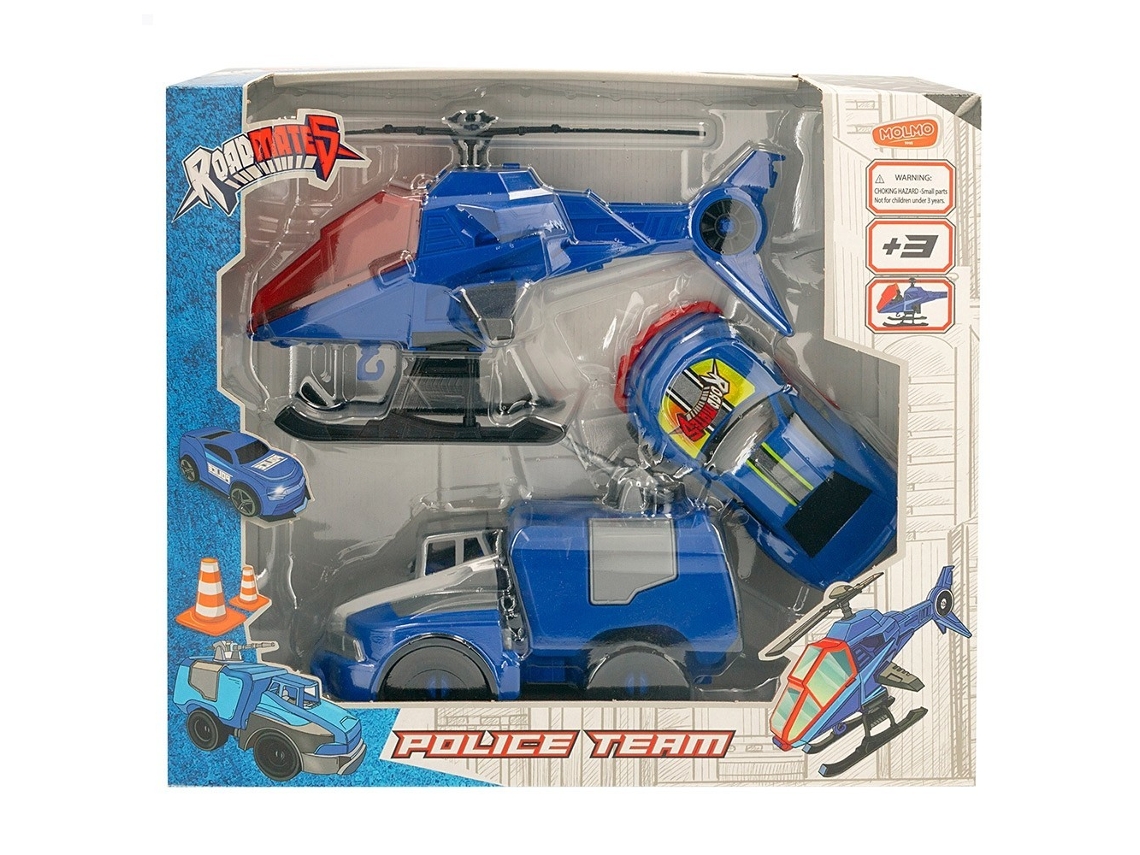 Conjunto 3 viaturas policiais CB
