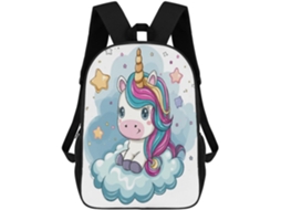 Mochila Escolar Unicórnio Kawaii, Infantil, Bolsa De Viagem Para Adolescentes (meninos E Meninas),