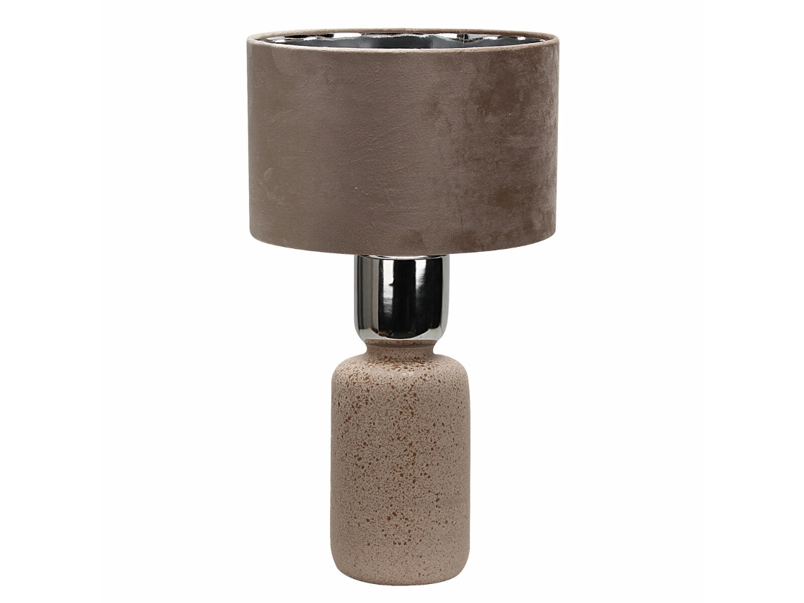 Luminária de mesa DKD Home Decor em cerâmica marrom 50 W 220 V 30 x 30 x 54 cm