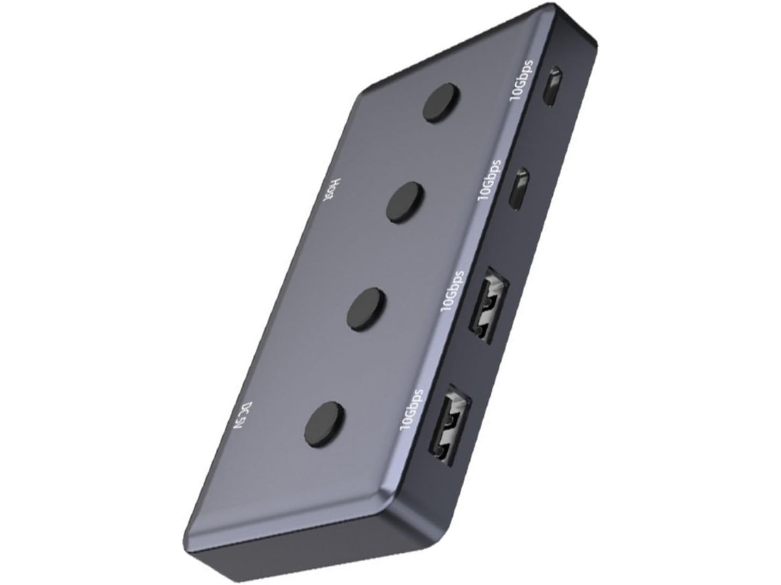 Hub Usb 5 Em 1, Divisor Usb, Expansor Com Operação De Botão Único