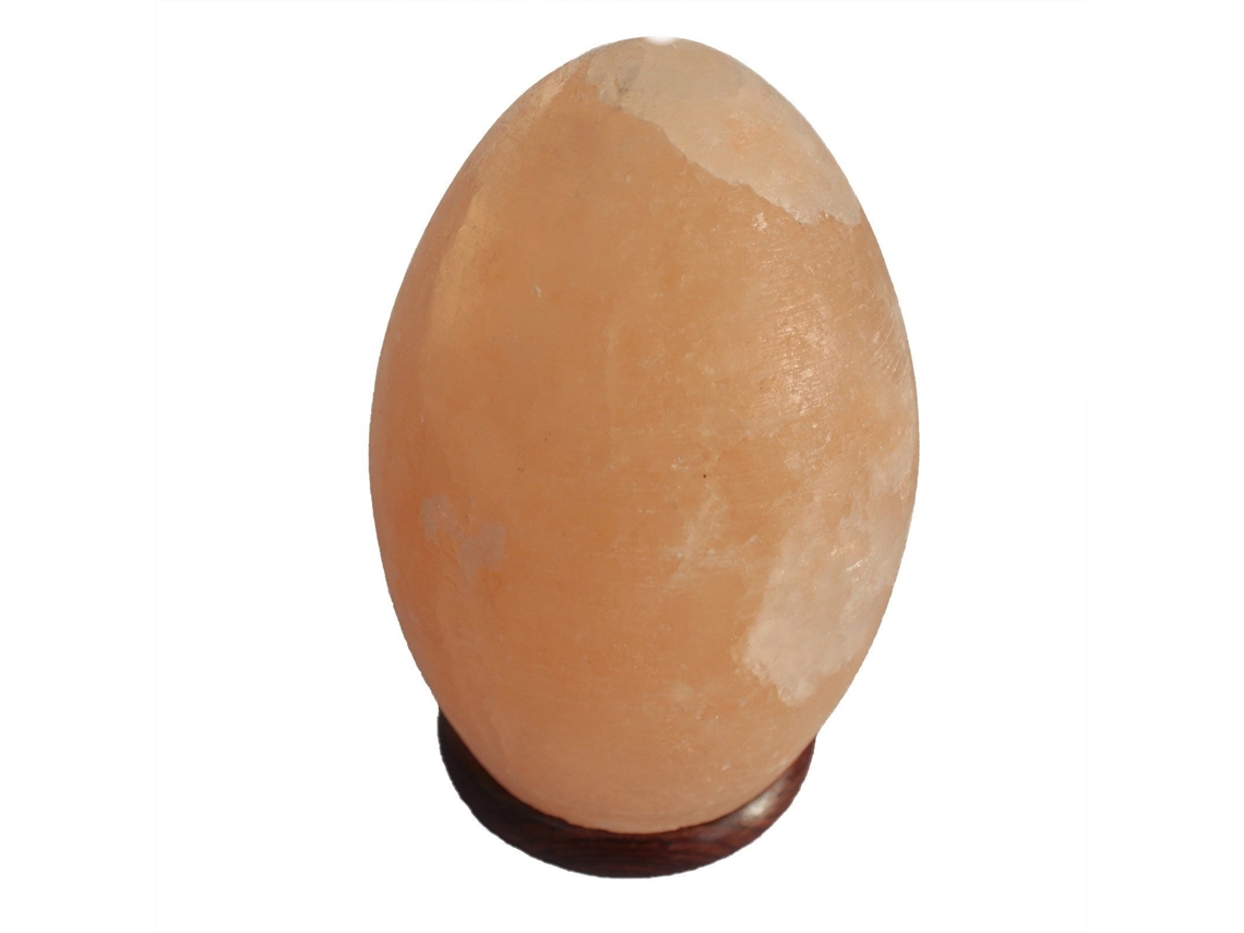 Candeeiro de Sal Ovo Puro de Madeira ANCIENT WISDOM 3,2Kg