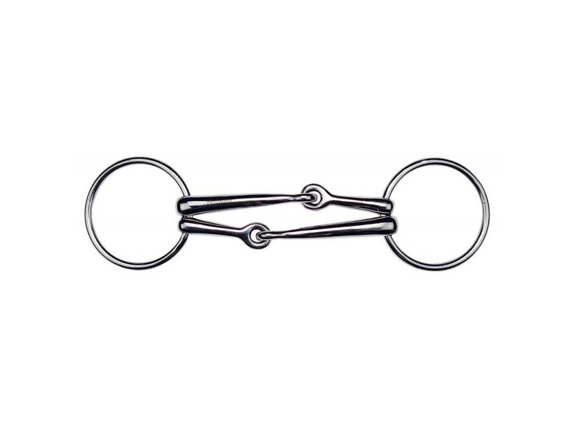 Bocal Duplo em Aço Inoxidável Prateado 125 Mmfeeling