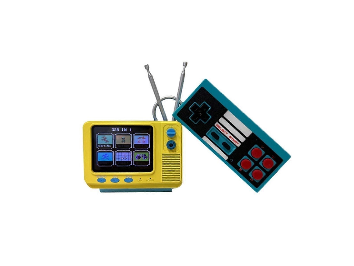 Console De Jogos Retrô De 3,0 Polegadas, Player Portátil Com Jogos C3 339 Em 1 Integrados, Mini Controle De Bolso Para Presente Infantil Ly Ebike