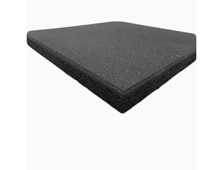 Placa de Borracha 1000X1000X10 Mm Preto LESTARE