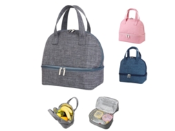 Bolsa Térmica Para Almoço, Pequena E Dobrável Para Trabalho, Escola E Piquenique, Ideal Para Mulheres, Estudantes E Crianças