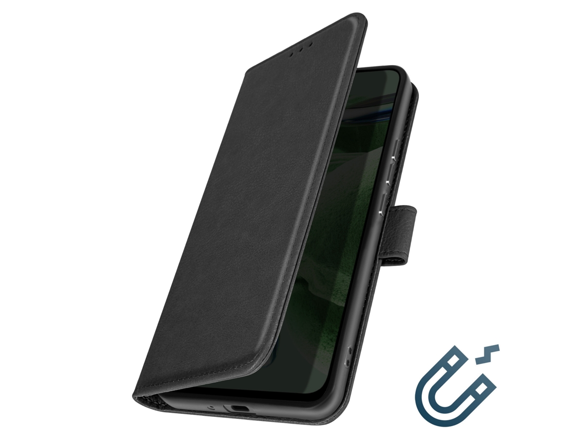 Capa Fólio para iPhone SE AVIZAR Preto .