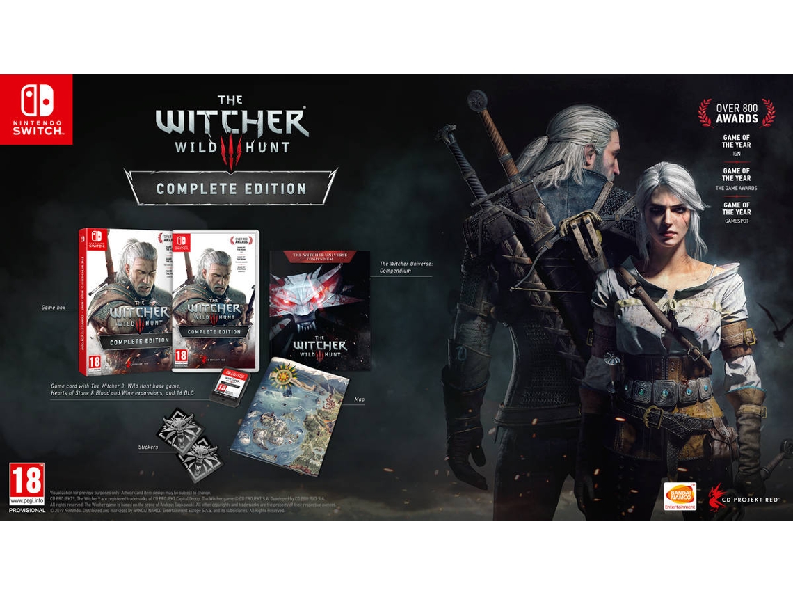 The Witcher 3: Wild Hunt Complete Edition para PS4 - CD PROJEKT