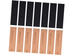 Organizador de Papel Kraft Retrô com Janela, 40 Peças, Ideal para Organizar Materiais Escolares e Decorar a Escola, Fácil de Usar
