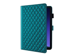 Capa Para Tablet Lurelia, Compatível Com Samsung Galaxy Tabs6 Lite 2024/p610 Estilo Chanel, Verde Escuro, Pu E Tpu, Fixação Magnética, Função Sono