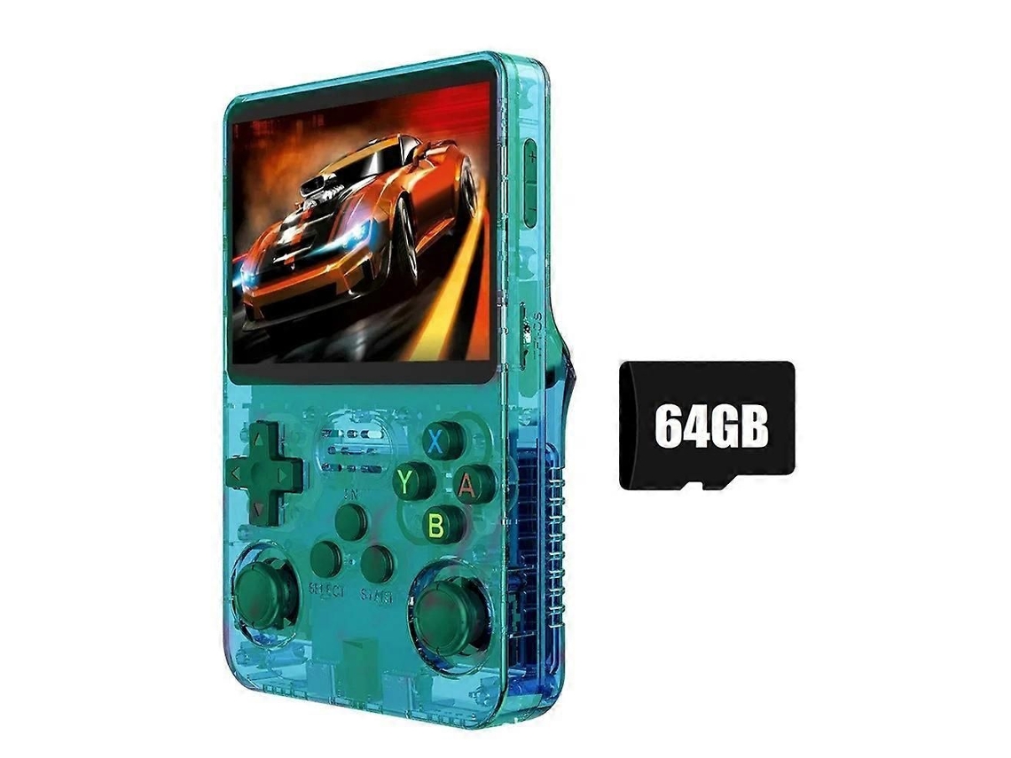 K36s R36s Retro Game Console 64gb Sistema Linux 3,5 Polegadas Ips Tela Wifi Portátil Pocket Game Player GOKOCO