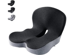 Almofada Ergonômica Para Assento Em Espuma Viscoelástica, Almofada Em Formato De L Com Suporte Lombar E Proteção Para O Cóccix