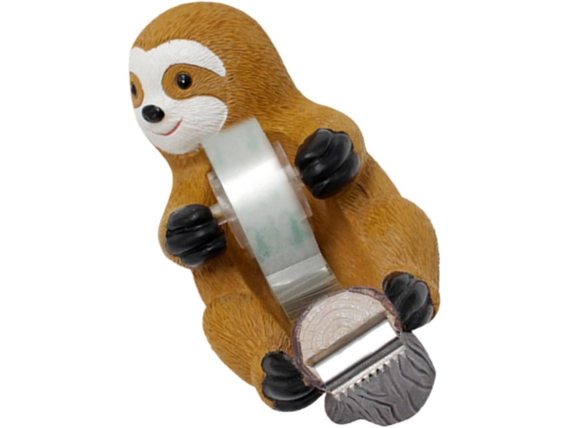 Dispensador de adesivo Fuoyloo de alta confiabilidade, design moderno em resina, cortador sem rebarbas, ideal para uso.