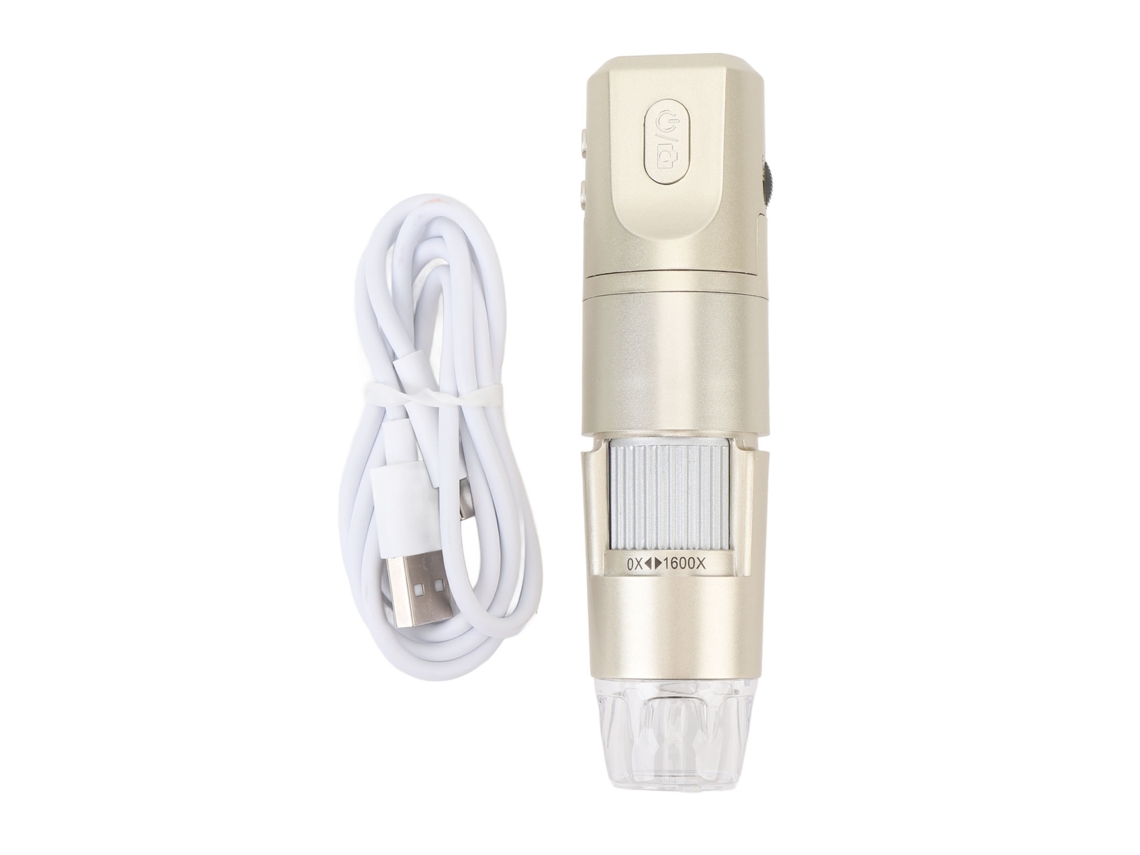 Aetheria microscópio Digital Sem Fio com 8 Leds Ajustáveis 0 1600x 1080p Usb Mão para Android Win os X