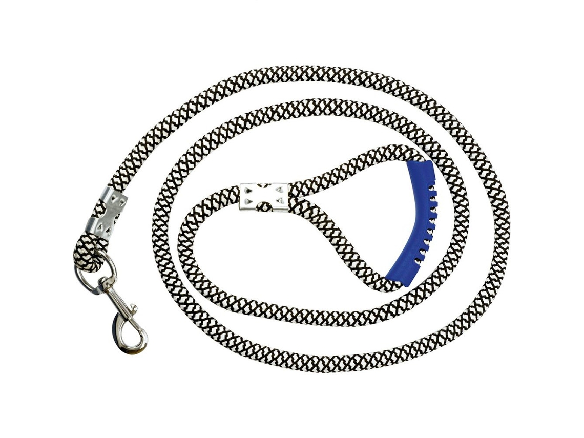 Cabo de Ancoragem com Cabo de Borracha Prateado 2 Mnorton Equestrian