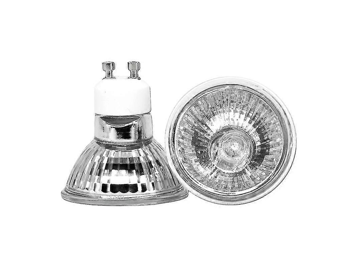 Rebe 8 Peças Lâmpada Halógena Gu10 35w/branco Quente/2700k 450 Lúmenes ângulo 40 Graus seguro regulável