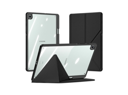 Lurelia Capa Para Samsung Tab A11 Plus E A9, Preto, Design Triplo, Suspensão Automática, Uso Diário